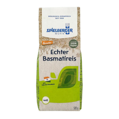 Produktfoto zu Demeter Basmati Reis weiß 500g