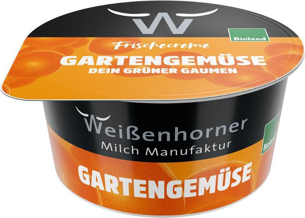 Produktfoto zu Frischcreme Gartengemüse 150g