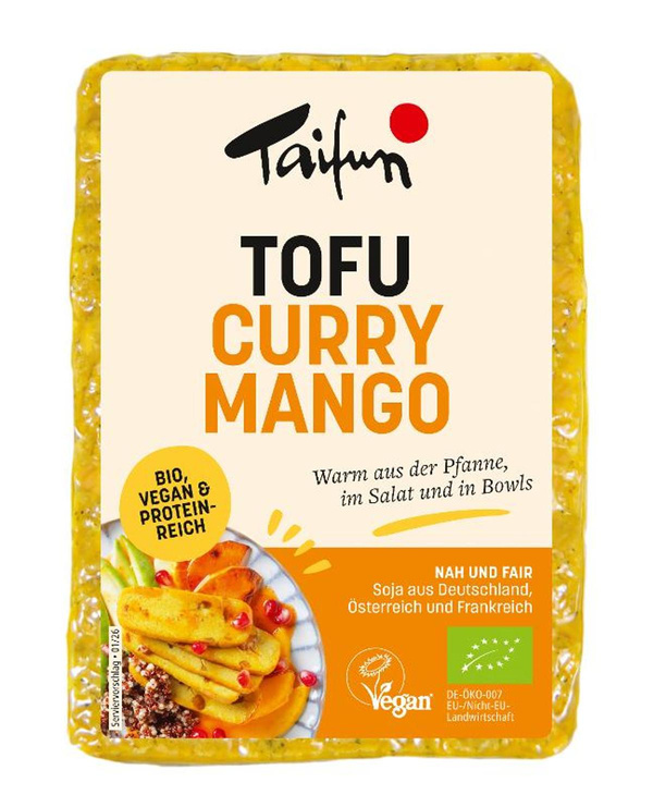 Produktfoto zu Tofu Curry Mango 200g