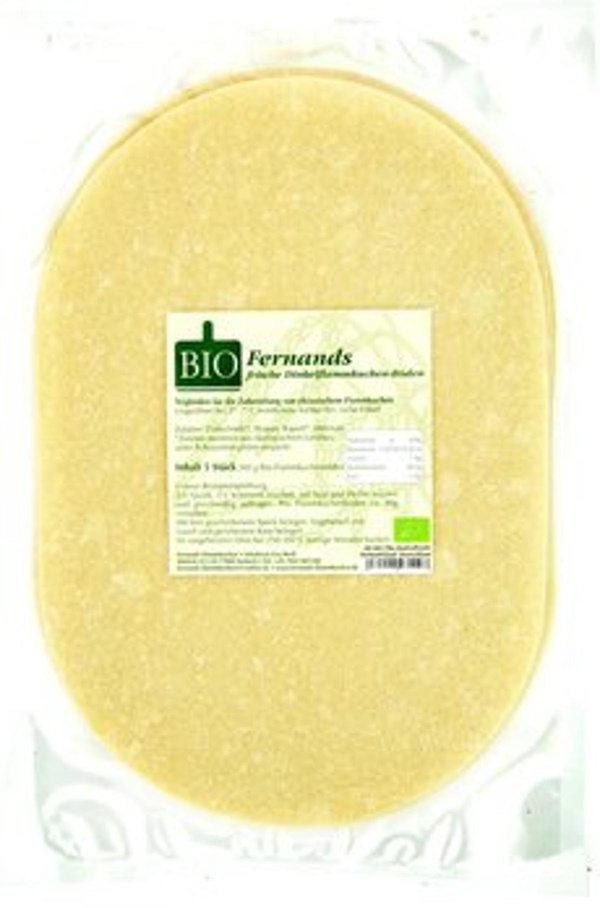 Produktfoto zu Dinkel-Flammkuchenböden Frisch 5St.