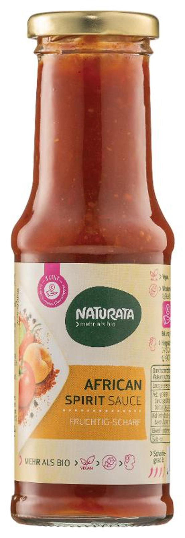 Produktfoto zu African Spirit Sauce 210ml
