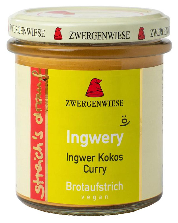 Produktfoto zu Brotaufstrich Ingwery 160g