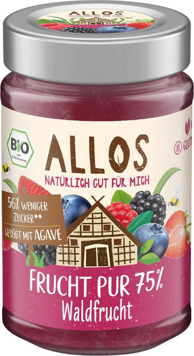 Produktfoto zu Frucht Pur Waldfrucht 200g