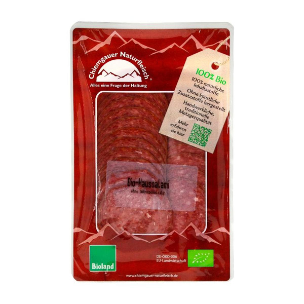 Produktfoto zu Haussalami geschnitten 60g