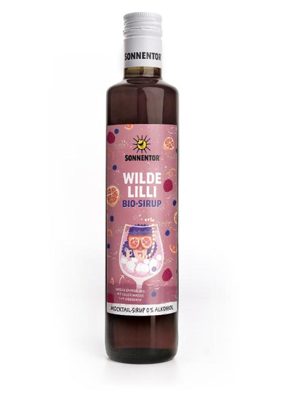 Produktfoto zu Wilde Lilli Sirup 0,5l