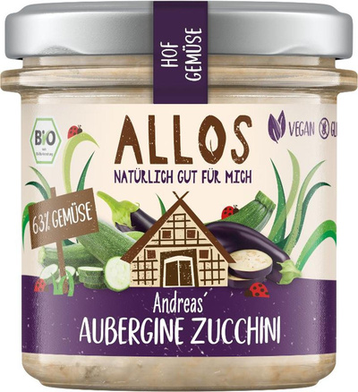 Produktfoto zu Aufstrich Hofgemüse Aubergine 135g