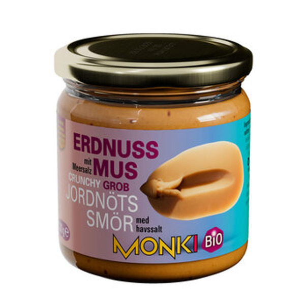 Produktfoto zu Erdnussmus Crunchy 330g