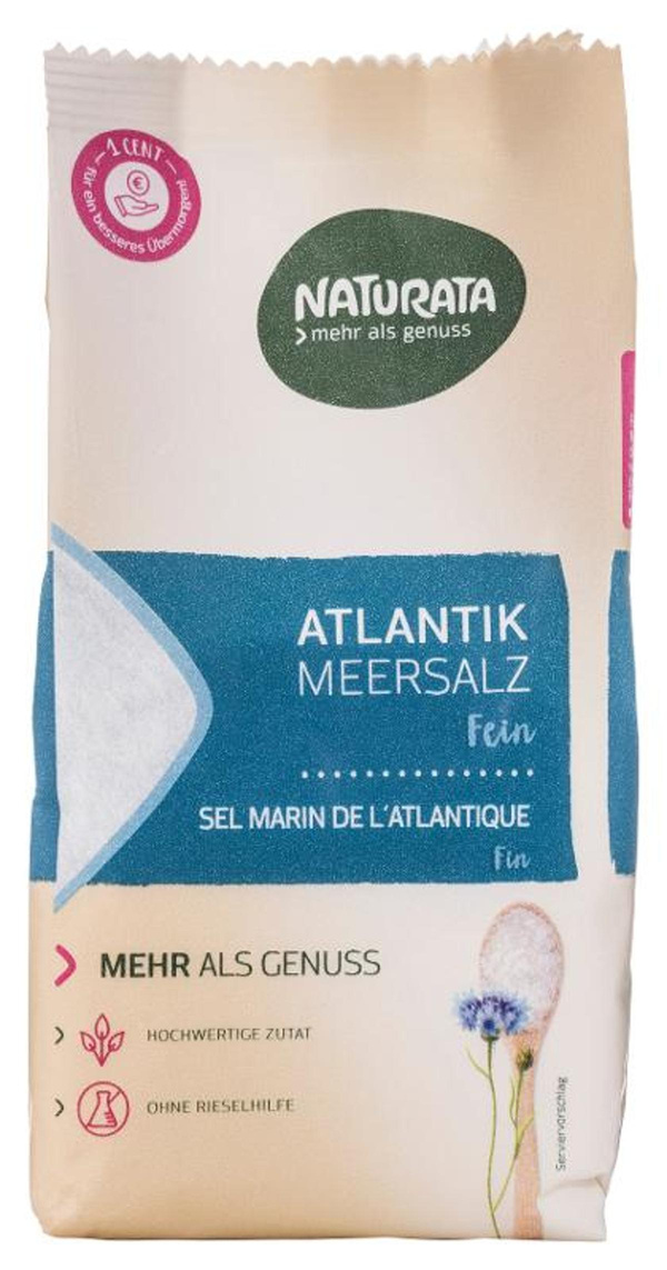 Produktfoto zu Meersalz Atlantik 500g