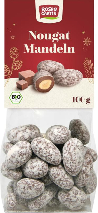 Produktfoto zu Nougat-Mandeln 100g