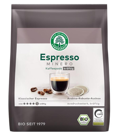 Produktfoto zu Espresso minero 18 Pads