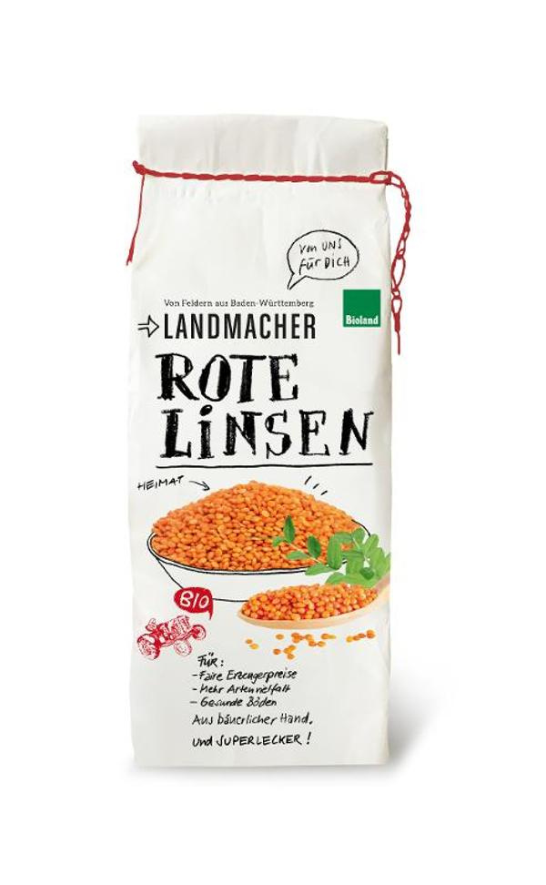 Produktfoto zu Rote Linsen 400g