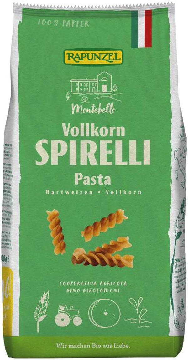 Produktfoto zu Spirelli Vollkorn 500g