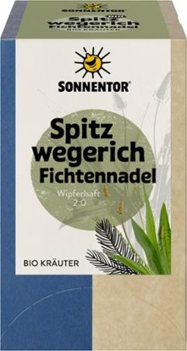 Produktfoto zu Spitzwegerich Fichtennadel Tee