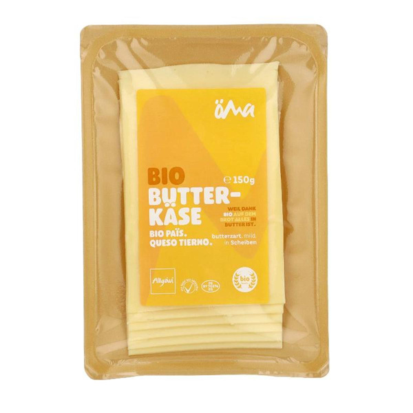Produktfoto zu Butterkäse in Scheiben 150g