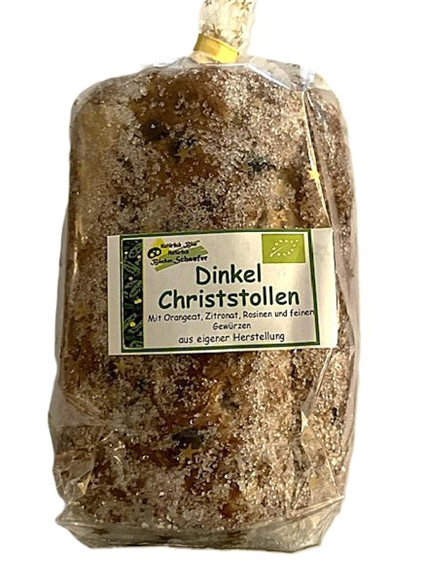 Produktfoto zu Dinkel-Christstollen 400g