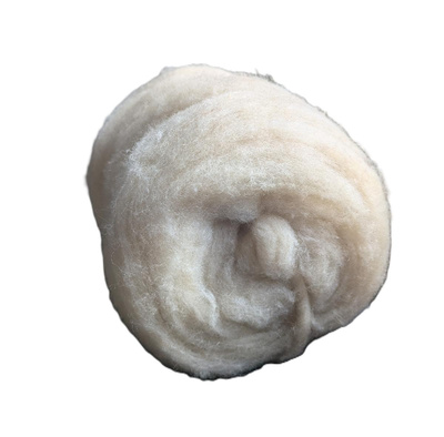 Produktfoto zu Schafwolle Wollvlies Natur 500g