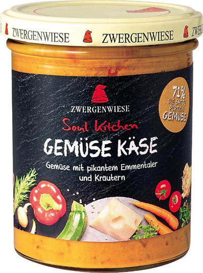 Produktfoto zu Soul Kitchen Gemüse Käse 370g