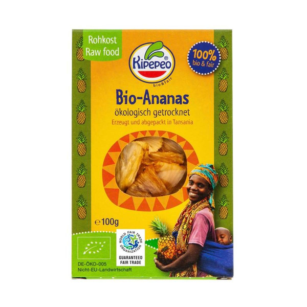 Produktfoto zu Ananas getrocknet 100g