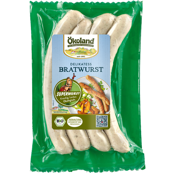 Produktfoto zu Delikatess Bratwurst 180g