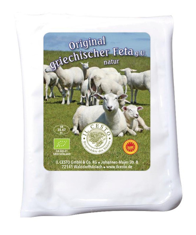 Produktfoto zu Griechischer Feta natur 180g