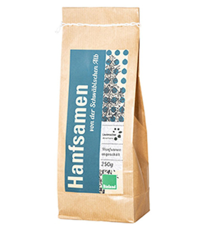 Produktfoto zu Hanfsamen geschält 150g