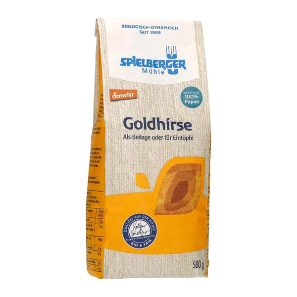 Produktfoto zu Demeter Goldhirse 500g