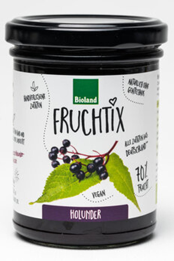 Produktfoto zu Fruchtix Holunder 220g