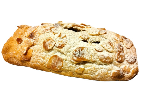 Produktfoto zu Dinkel-Blätterteigtasche Apfel