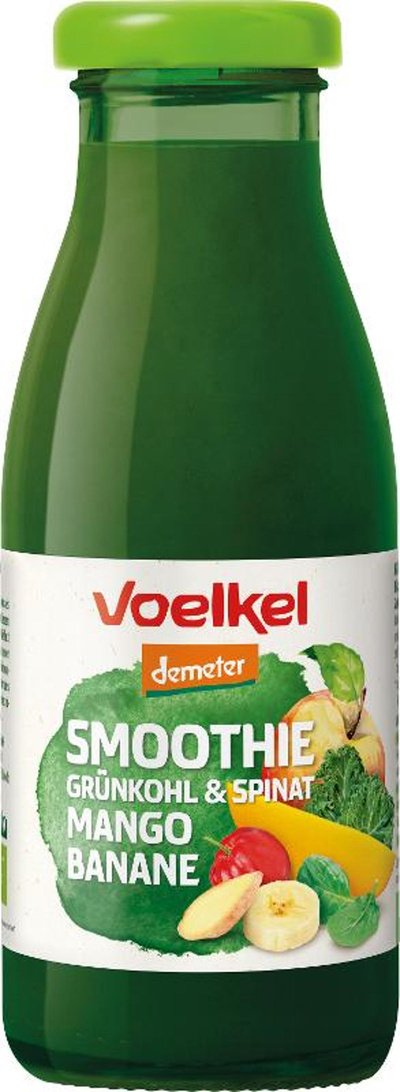 Produktfoto zu Grüner Smoothie Mango 250ml