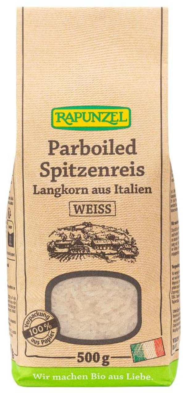 Produktfoto zu Parboiled Spitzenreis Langkorn weiß  500g