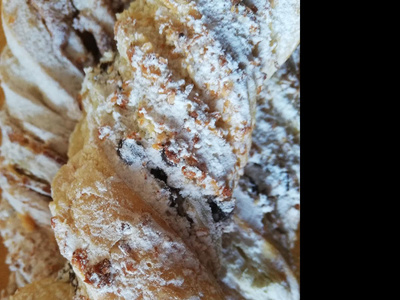 Produktfoto zu Mandelschleife Blätterteig