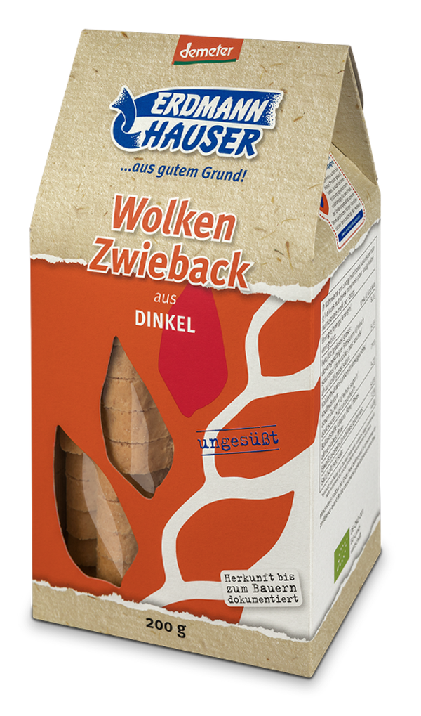 Produktfoto zu Demeter Dinkel Zwieback 200g