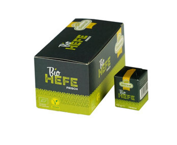 Produktfoto zu Bio Frischhefe Würfel