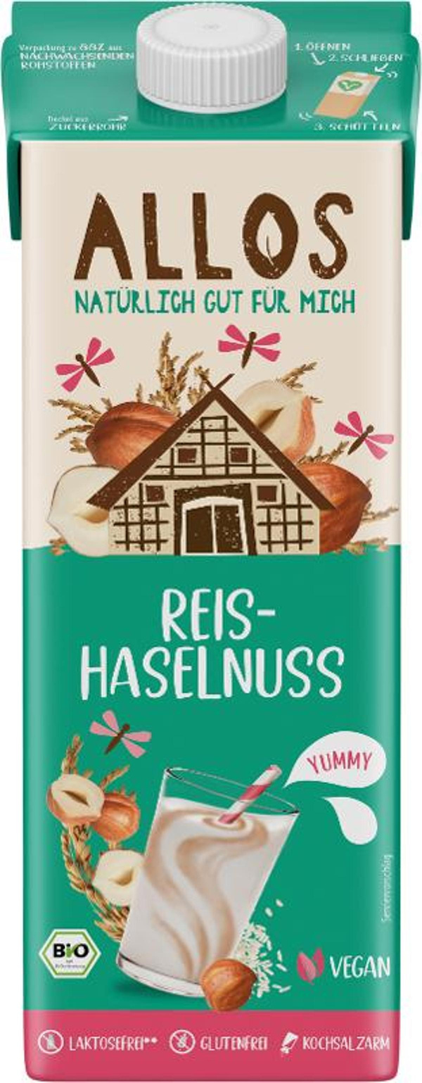 Produktfoto zu Reis-Haselnussdrink