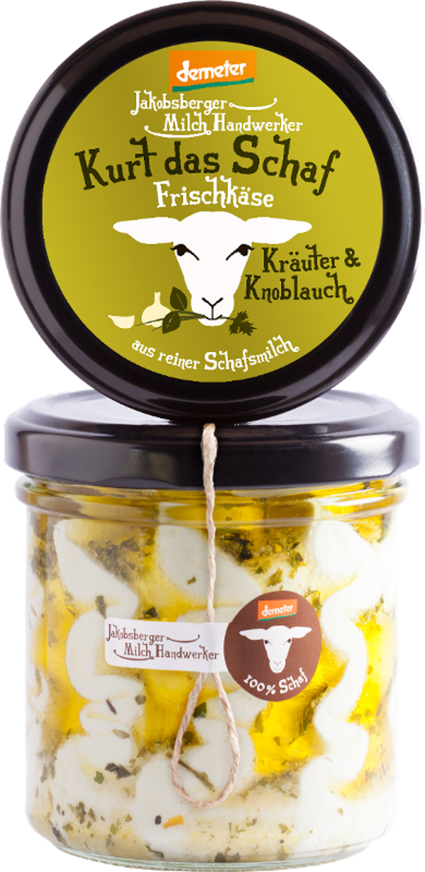 Produktfoto zu Kurt das Schaf Frischkäse 135g