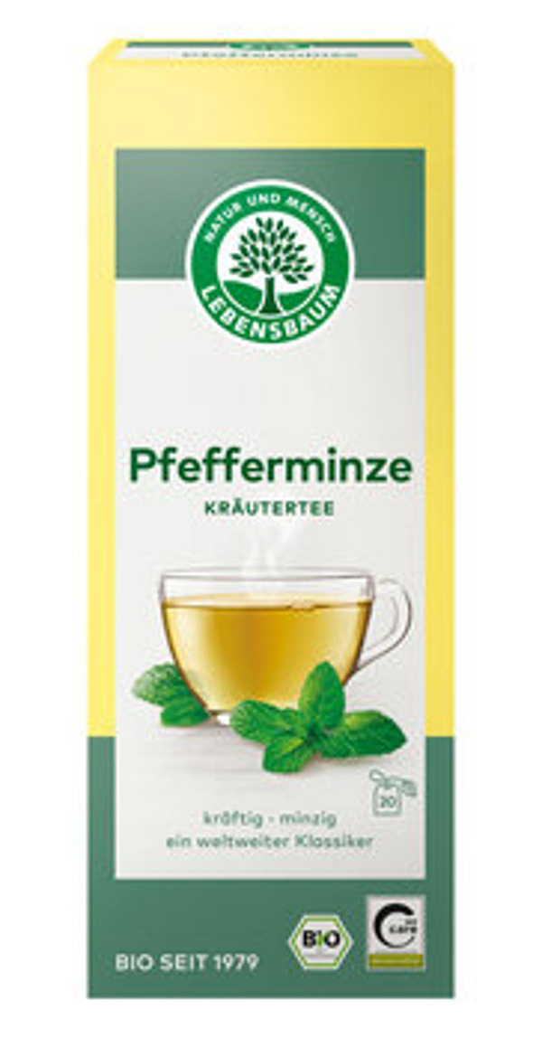 Produktfoto zu Pfefferminztee Beutel