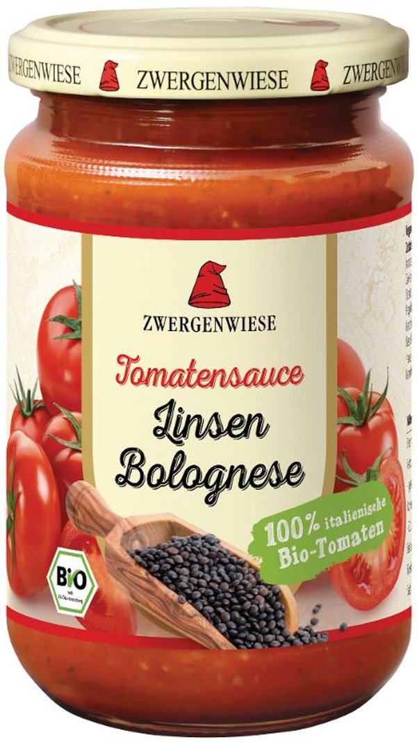 Produktfoto zu Linsen Bolognese Tomatensauce 325ml