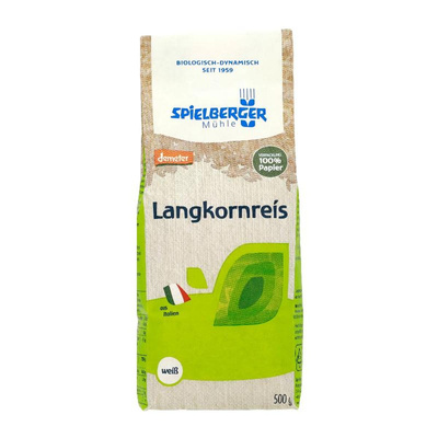 Produktfoto zu Demeter Langkorn Reis weiß 500g