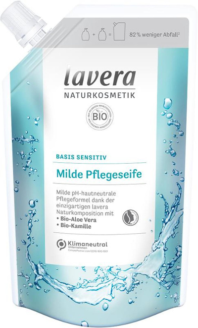 Produktfoto zu basis sensitiv milde Pflegeseife 500ml