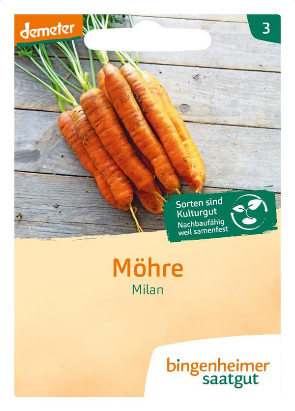 Produktfoto zu Möhren Nantaise Milan