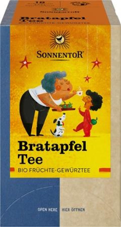 Produktfoto zu Bratapfel Tee 18 Btl.