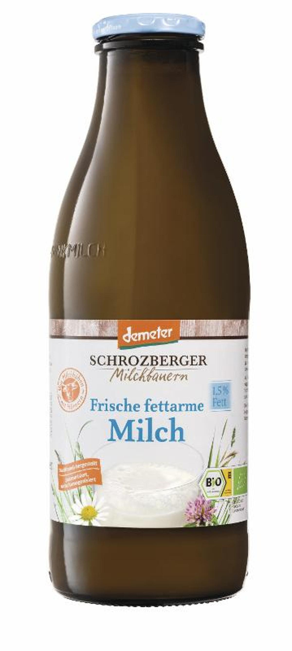 Produktfoto zu Frische fettarme Milch 1,5% Fett 1l Flasche