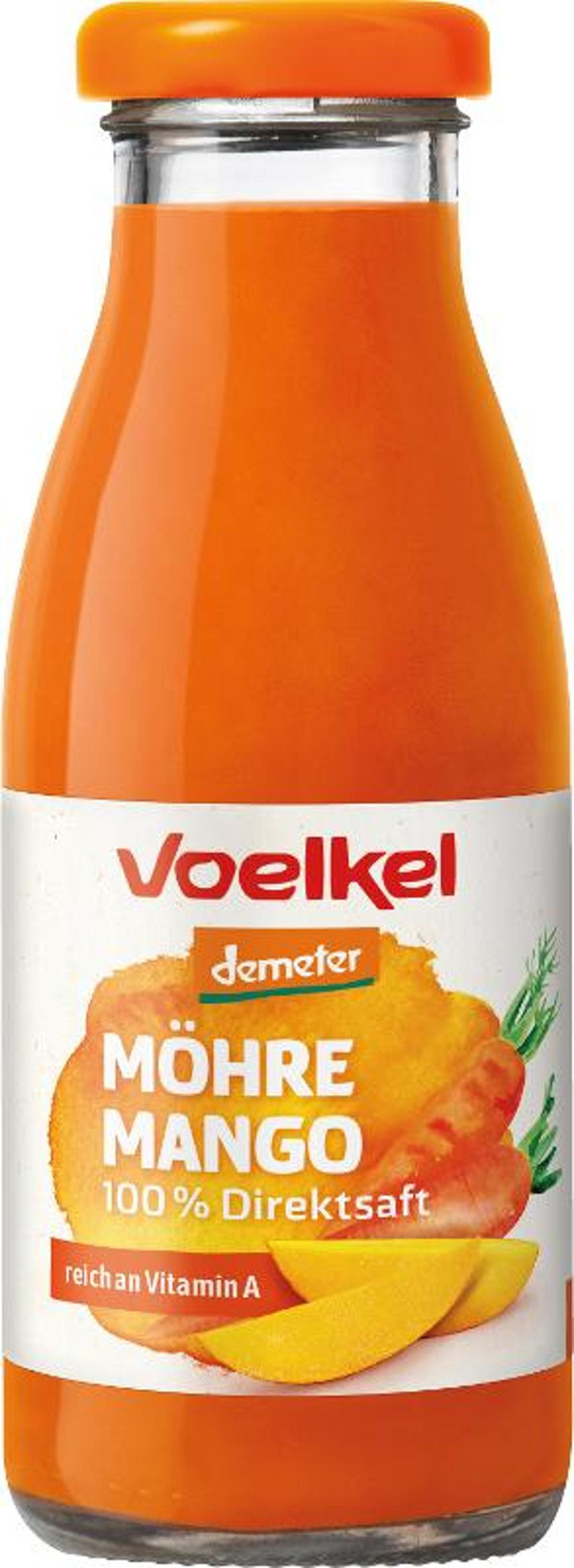 Produktfoto zu Demeter Mango Möhrensaft 250ml