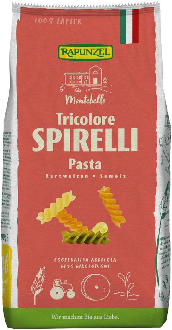 Produktfoto zu Spirelli Tricolore Semola 500g