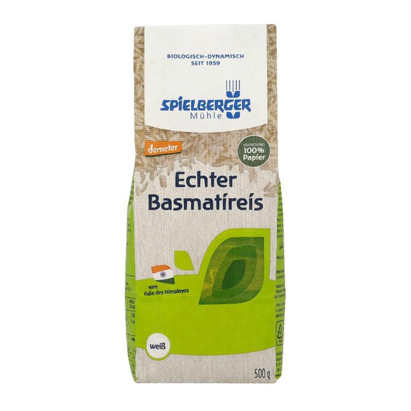 Produktfoto zu Demeter Basmati Reis weiß 500g
