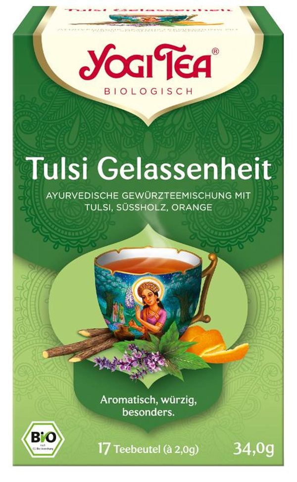 Produktfoto zu Yogi Tea Tulsi Gelassenheit