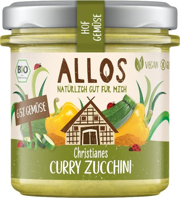 Produktfoto zu Aufstrich Hofgemüse Curry Zucchini 135g