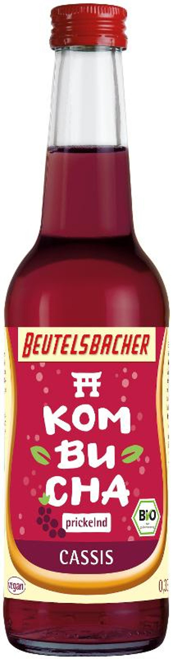 Produktfoto zu Kombucha Cassis 0,33l