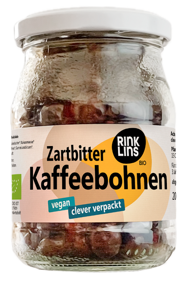 Produktfoto zu Zartbitter Kaffeebohnen 200g