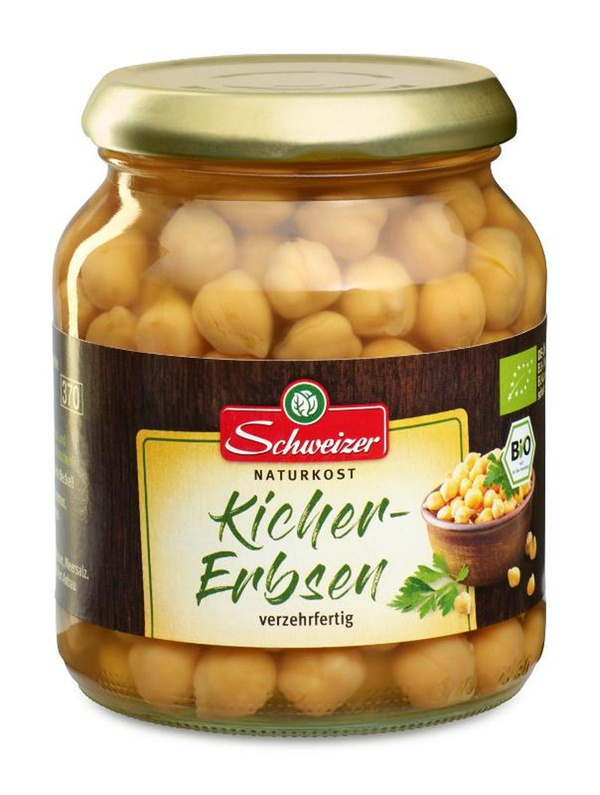 Produktfoto zu Kichererbsen im Glas 370ml
